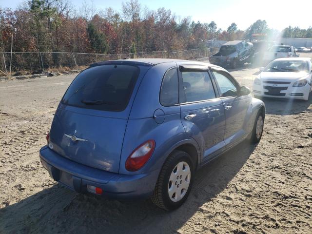 3A4FY58B76T375038 - 2006 CHRYSLER PT CRUISER BLUE photo 4