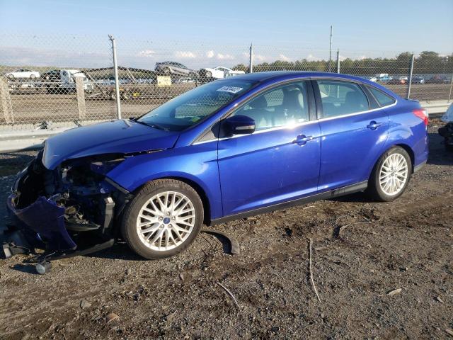 1FADP3J29EL146827 - 2014 FORD FOCUS BLUE photo 1