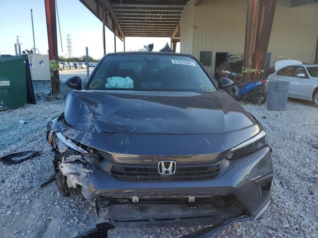 2HGFE2F52NH515905 - 2022 HONDA CIVIC SPOR 灰色 照片 5