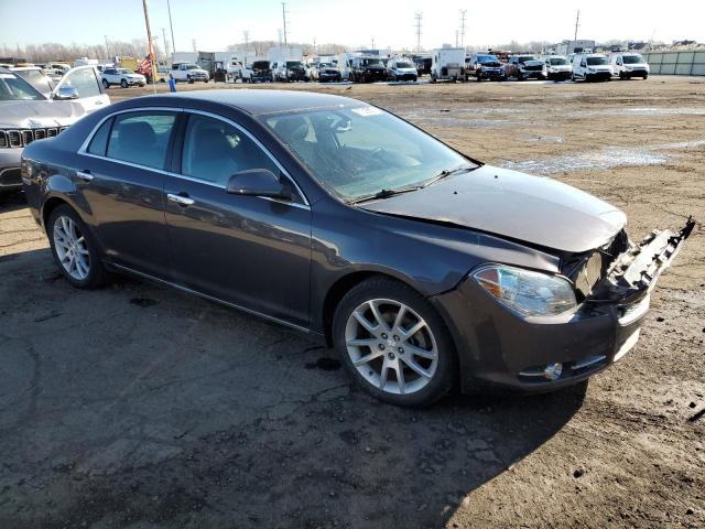 1G1ZE5E16BF156169 - 2011 CHEVROLET MALIBU LTZ ნაცრისფერი ფოტო 4