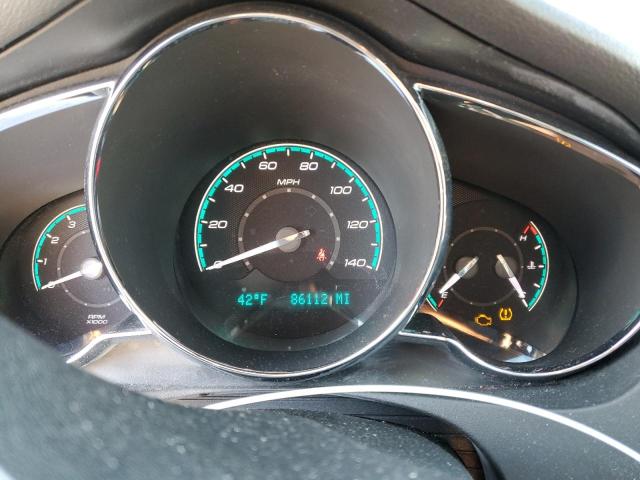 1G1ZE5E16BF156169 - 2011 CHEVROLET MALIBU LTZ ნაცრისფერი ფოტო 9