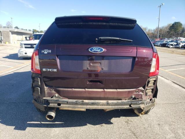 2FMDK3GC2BBA58511 - 2011 FORD EDGE SE MAROON photo 6