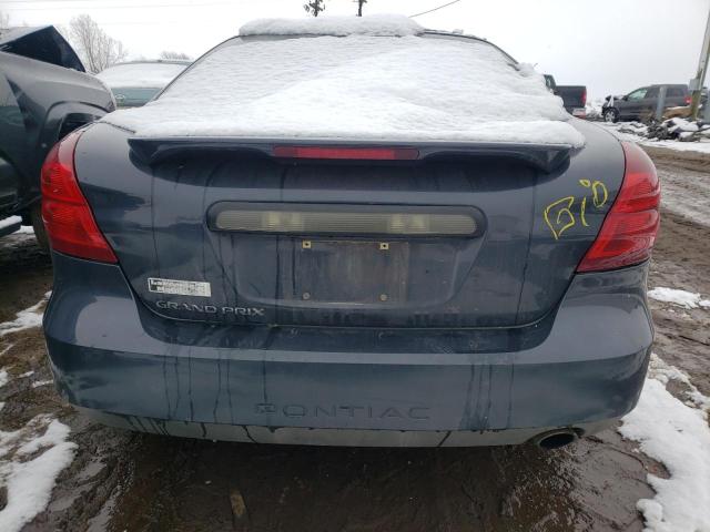 2G2WP552081140065 - 2008 PONTIAC GRAND PRIX ნაცრისფერი ფოტო 6