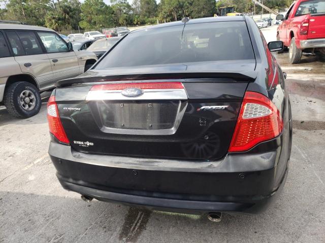 3FAHP0KC4BR230817 - 2011 FORD FUSION SPO BLACK photo 6