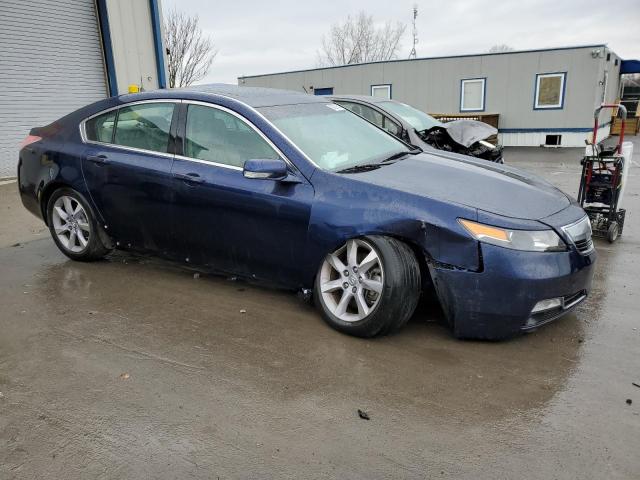 19UUA8F56DA000814 - 2013 ACURA TL TECH BLUE photo 4