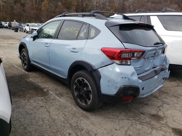 JF2GTACC6MG382034 - 2021 SUBARU CROSSTREK GRAY photo 2