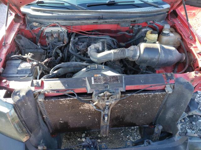 1FTRF12227NA76682 - 2007 FORD F150 RED photo 11