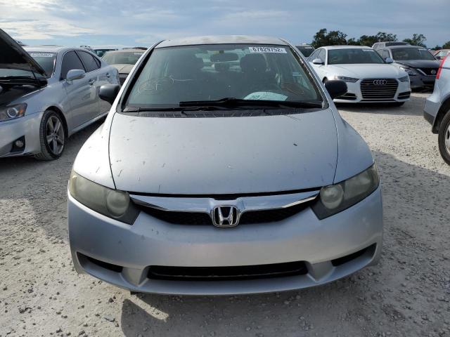 2HGFA1F31AH552278 - 2010 HONDA CIVIC VP SILVER photo 5