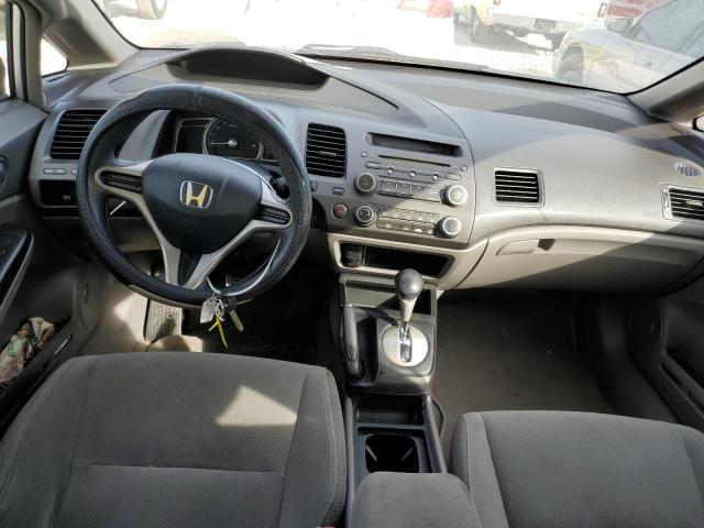 2HGFA1F31AH552278 - 2010 HONDA CIVIC VP SILVER photo 8