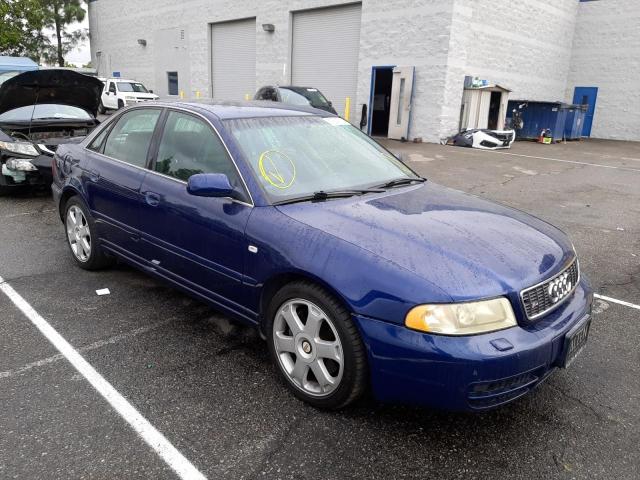 WAURD68D32A001062 - 2002 AUDI S4 2.7 QUA BLUE photo 4