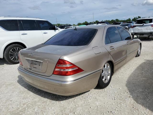 WDBNG70J41A167491 - 2001 MERCEDES-BENZ S 430 GOLD photo 3