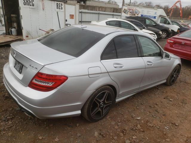 WDDGF8AB1DR301086 - 2013 MERCEDES-BENZ C 300 4MAT SILVER photo 3