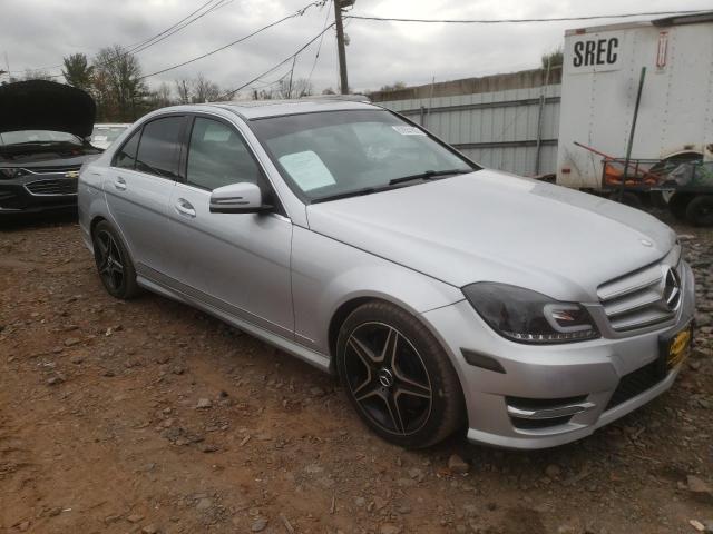 WDDGF8AB1DR301086 - 2013 MERCEDES-BENZ C 300 4MAT SILVER photo 4