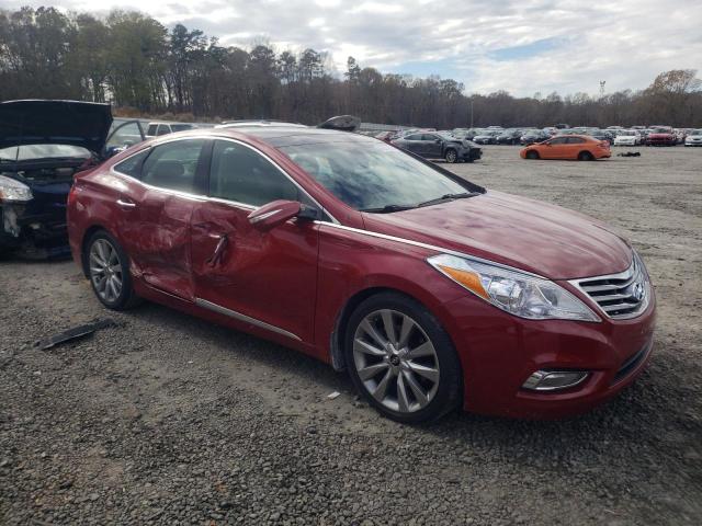 KMHFH4JG5EA425037 - 2014 HYUNDAI AZERA GLS RED photo 4