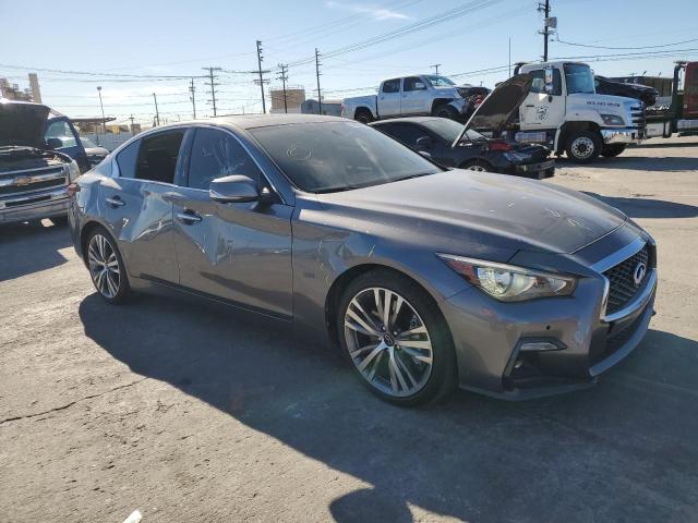 JN1EV7APXLM200900 - 2020 INFINITI Q50 PURE GRAY photo 4