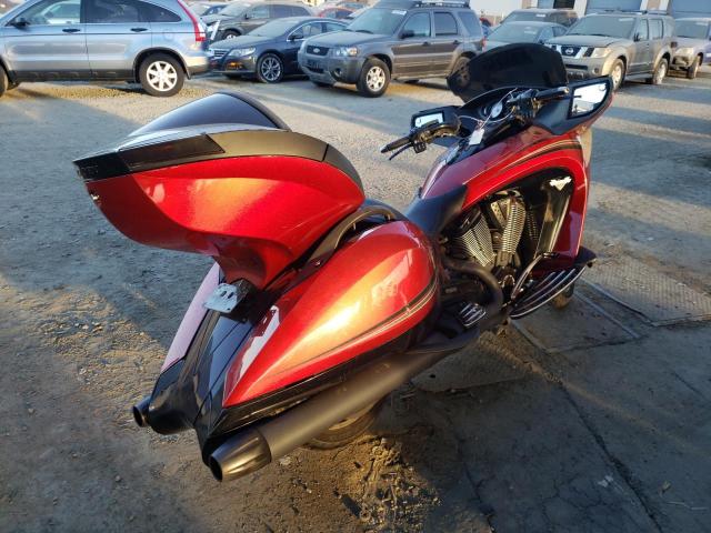 5VPSW36N6D3014034 - 2013 VICTORY MOTORCYCLES VISION TOU RED photo 4