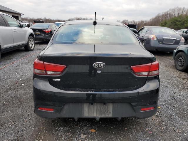 3KPA24AB5KE203515 - 2019 KIA RIO S BLACK photo 6