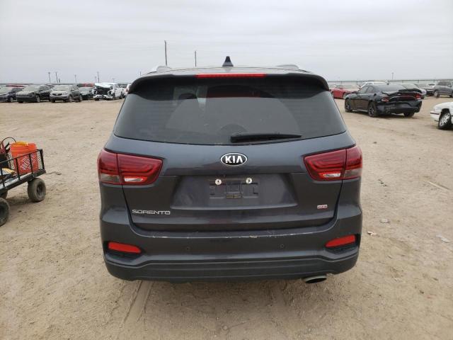 5XYPG4A31KG536687 - 2019 KIA SORENTO L CHARCOAL photo 6