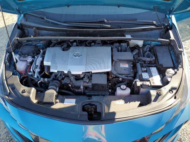 JTDKAMFPXM3180691 - 2021 TOYOTA PRIUS PRIM Türkis Foto 11