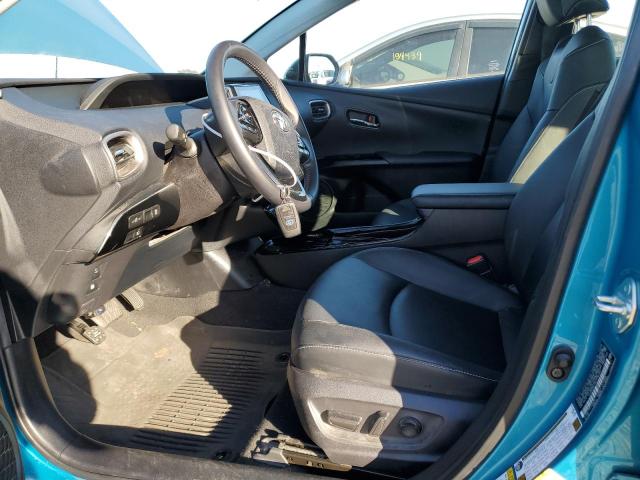 JTDKAMFPXM3180691 - 2021 TOYOTA PRIUS PRIM Türkis Foto 7
