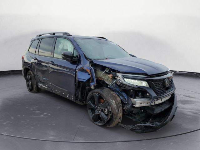 5FNYF8H0XLB004471 - 2020 HONDA PASSPORT E 蓝色 照片 4