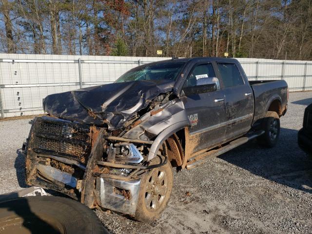 3C6UR5FL1JG418822 - 2018 RAM 2500 LARAM GRAY photo 2