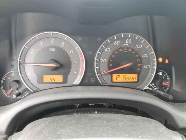 1NXBU4EE0AZ276676 - 2010 TOYOTA COROLLA ვერცხლისფერი ფოტო 9