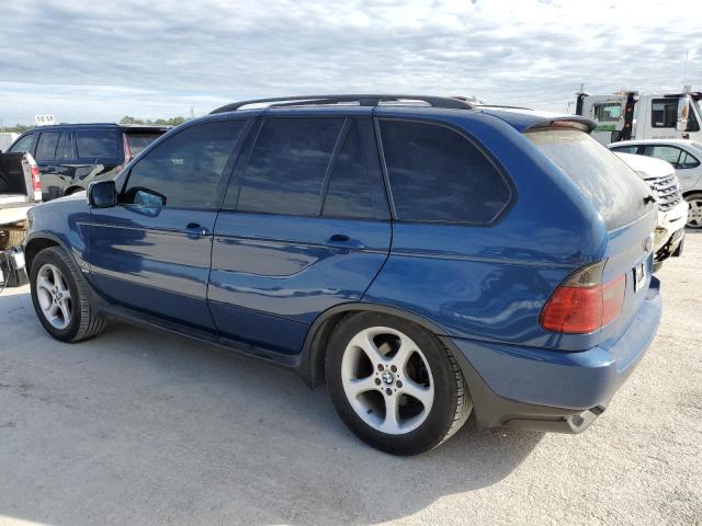 WBAFA53581LM72973 - 2001 BMW X5 3.0I BLUE photo 2