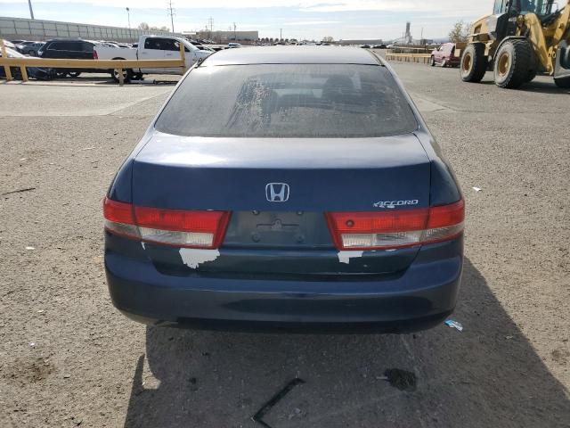 3HGCM56373G703192 - 2003 HONDA ACCORD BLUE photo 6