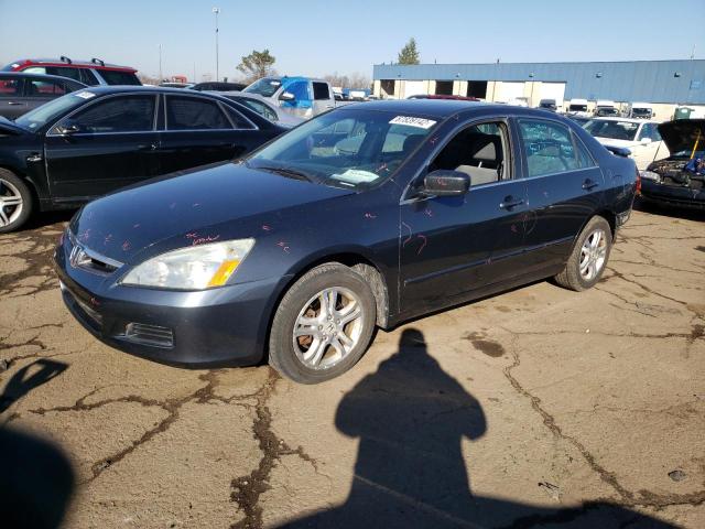 1HGCM56337A123913 - 2007 HONDA ACCORD GRAY photo 1