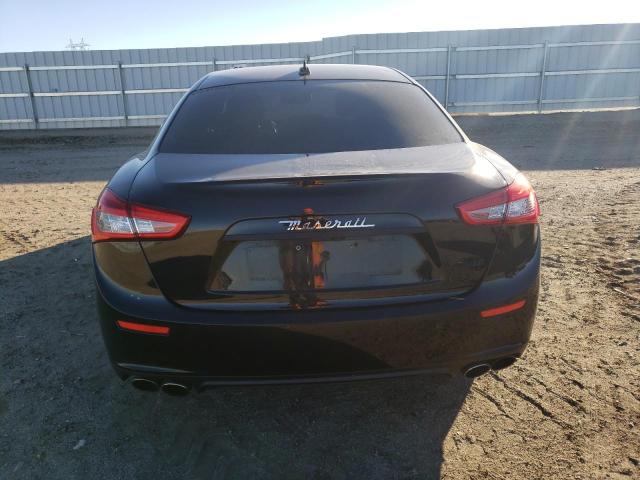 ZAM57XSA9F1151689 - 2015 MASERATI GHIBLI BLACK photo 6