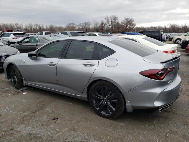 19UUB5F52MA014690 - 2021 ACURA TLX TECH A SILVER photo 2