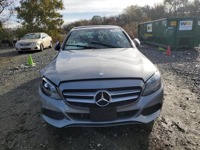 55SWF4KB9FU030072 - 2015 MERCEDES-BENZ C 300 4MAT GRAY photo 5