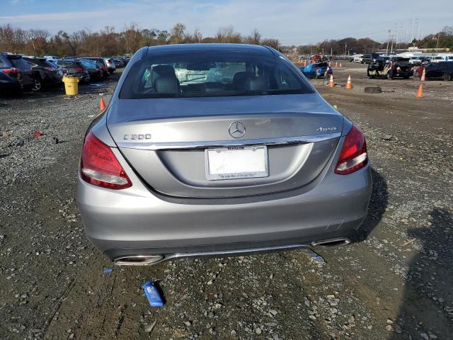 55SWF4KB9FU030072 - 2015 MERCEDES-BENZ C 300 4MAT GRAY photo 6