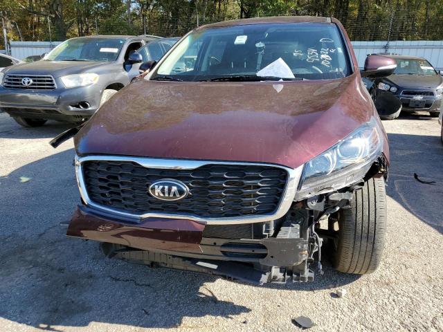 5XYPG4A57LG679534 - 2020 KIA SORENTO S BURGUNDY photo 5