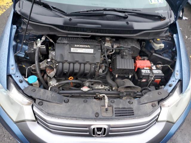 JHMZE2H56AS042827 - 2010 HONDA INSIGHT LX BLUE photo 11