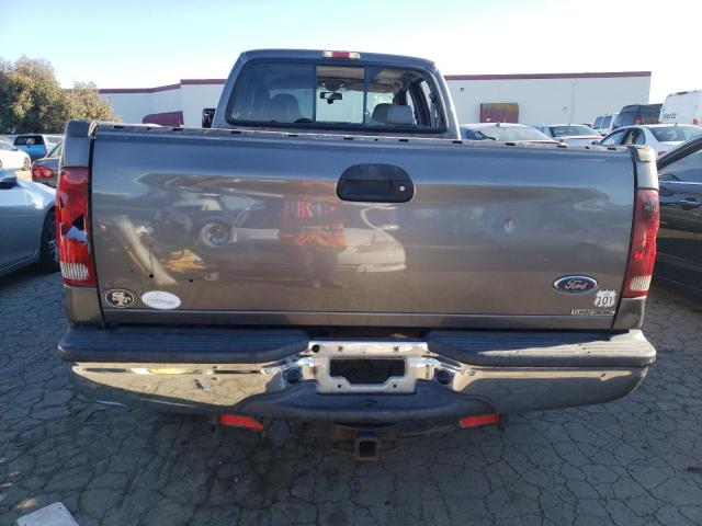 1FTWW31P86EB30285 - 2006 FORD F350 SRW S GRAY photo 6