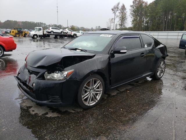 JTKJF5C79D3057965 - 2013 TOYOTA SCION TC BLACK photo 1