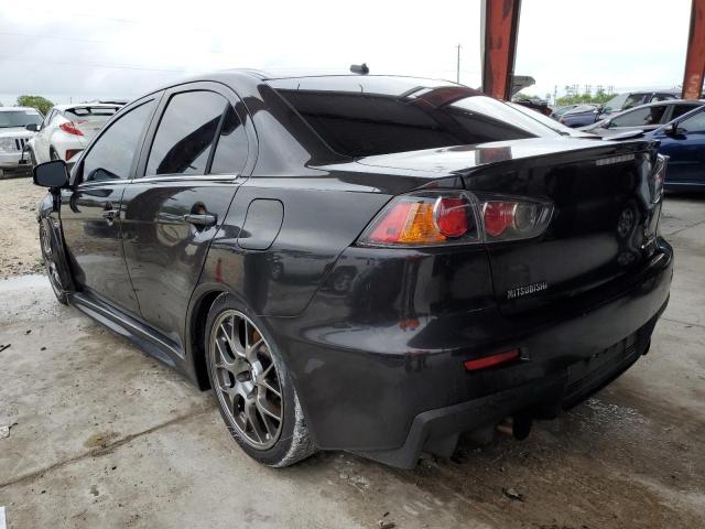 JA32W5FVXFU012194 - 2015 MITSUBISHI LANCER EVO BLACK photo 2