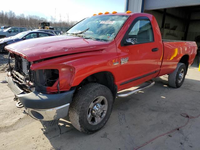 3D7KS26D17G765612 - 2007 DODGE RAM 2500 S RED photo 1