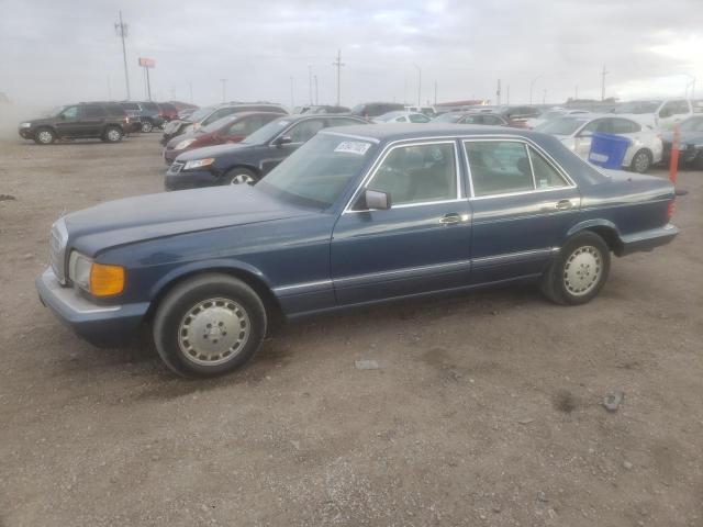 WDBCA24D7LA549629 - 1990 MERCEDES-BENZ 300 SE BLUE photo 1