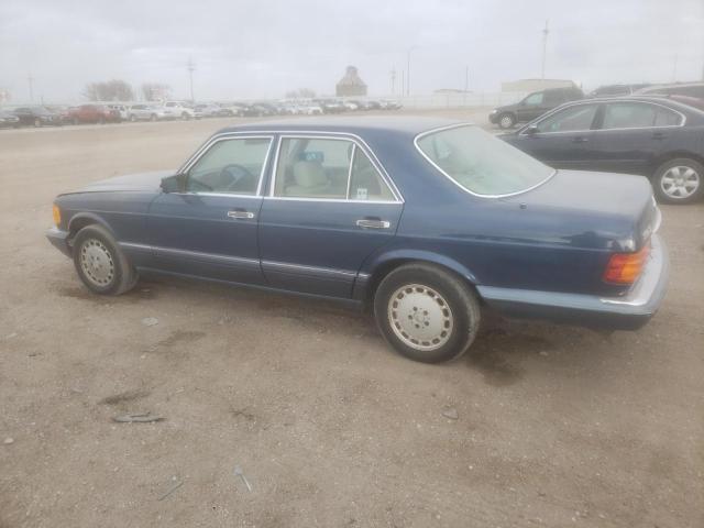 WDBCA24D7LA549629 - 1990 MERCEDES-BENZ 300 SE BLUE photo 2