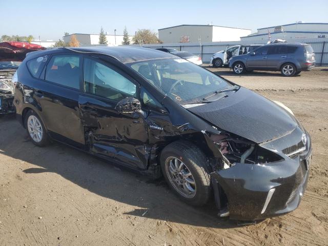 JTDZN3EU8D3220108 - 2013 TOYOTA PRIUS V BLACK photo 4