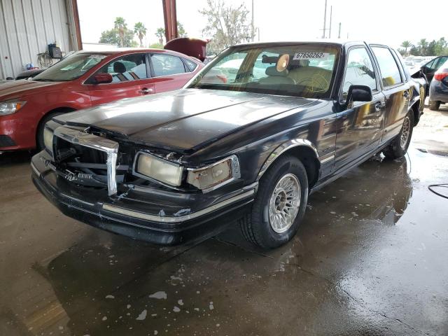 1LNLM81W5SY651059 - 1995 LINCOLN TOWN CAR E BLACK photo 1