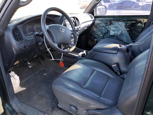 5TBRT34153S400410 - 2003 TOYOTA TUNDRA ACC GREEN photo 7