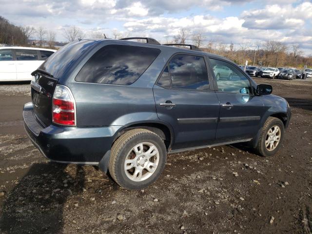 2HNYD18846H516111 - 2006 ACURA MDX TOURIN BLUE photo 3