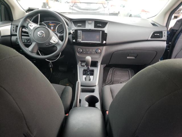 3N1AB7AP7KY433488 - 2019 NISSAN SENTRA S BLUE photo 8