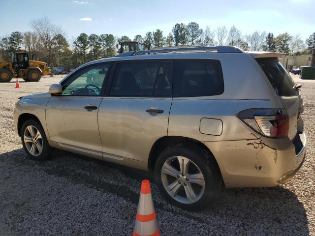 JTEES43A982031898 - 2008 TOYOTA HIGHLANDER TAN photo 2