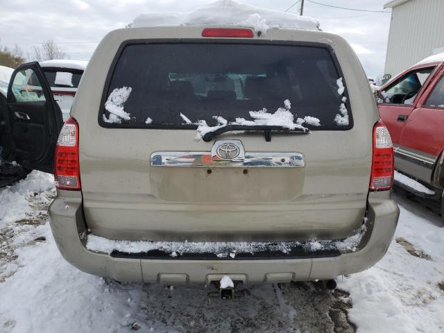 JTEBU14R468057593 - 2006 TOYOTA 4RUNNER SR CREAM photo 6