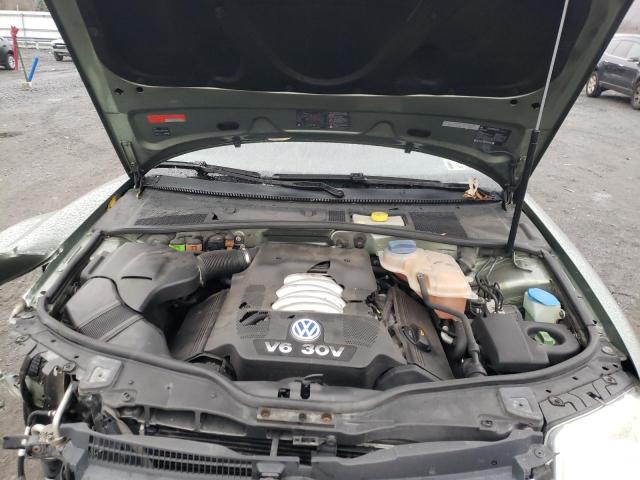 WVWTH63B73P282901 - 2003 VOLKSWAGEN PASSAT GLX Yaşıl foto 11